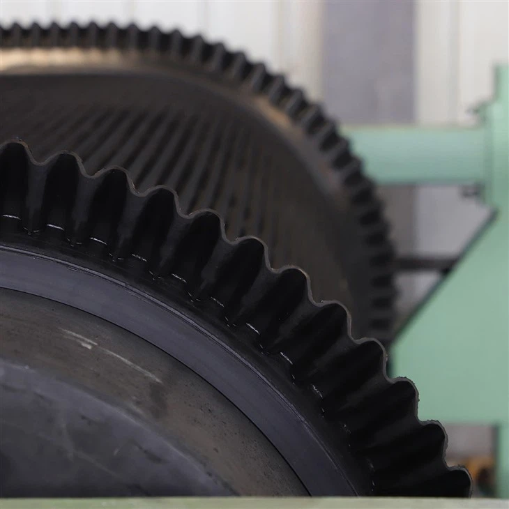 Bordillos de goma personalizados para correa de filtro de vacío